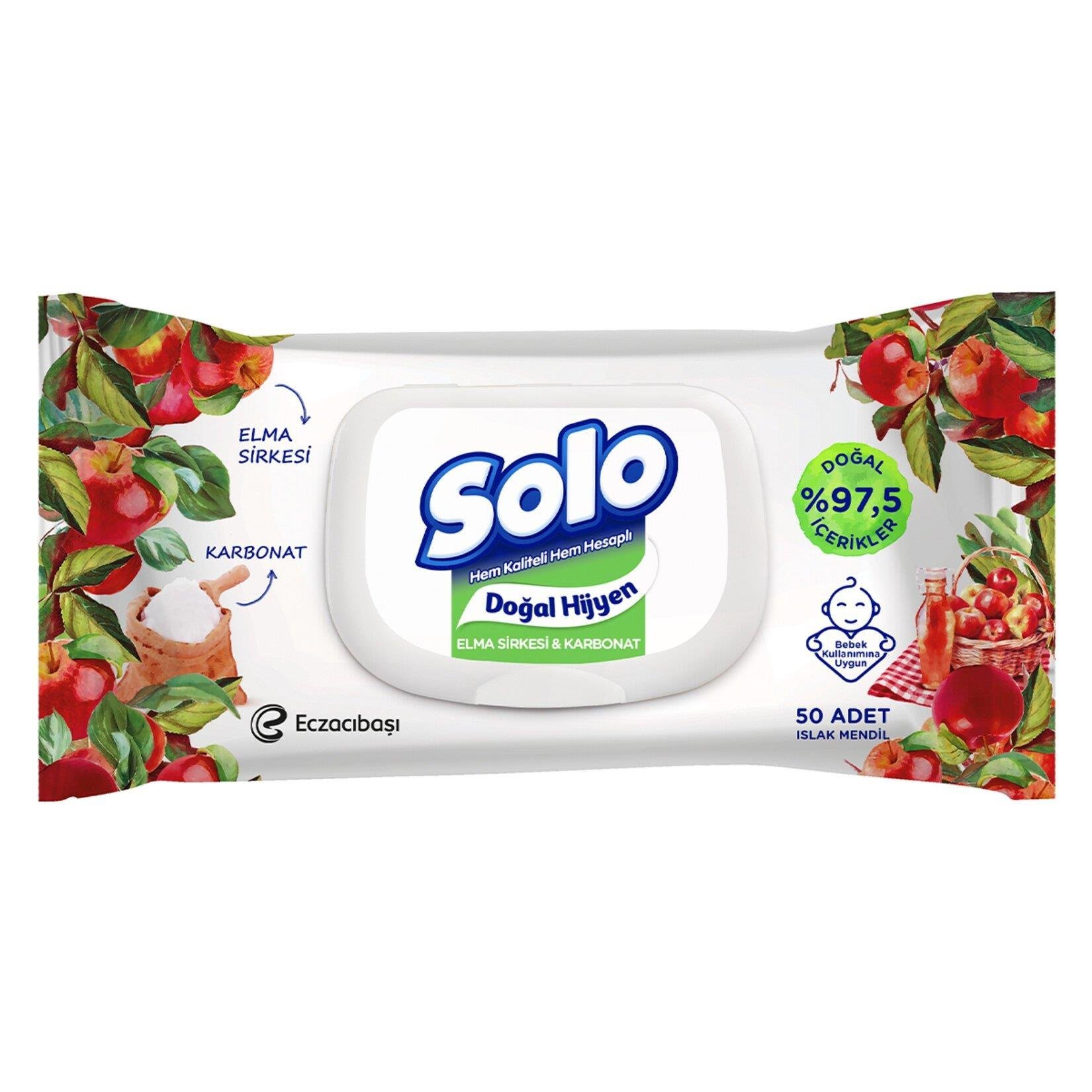 solo-dogal-hijyen-islak-mendil-elma-sirkesi-karbonat-50li